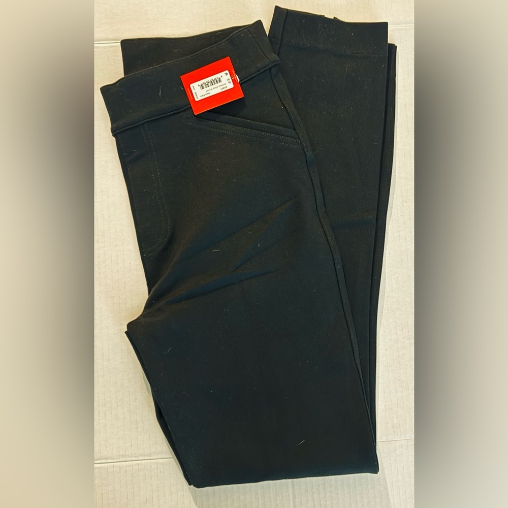 SPANX 20251T Black The Perfect Back Seam Skinny Pants Size